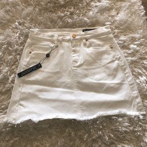 Blank NYC white skirt.